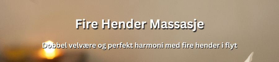 To terapeuter som gir en koordinert og avslappende massasje