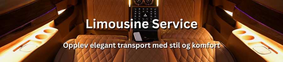 Stilfull limousinetransport med komfort og diskresjon