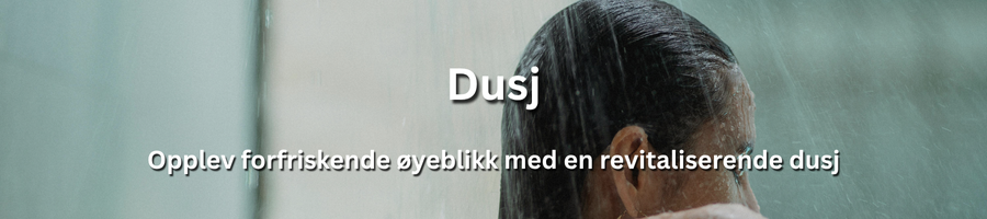 Person som nyter en revitaliserende og oppkvikkende dusj