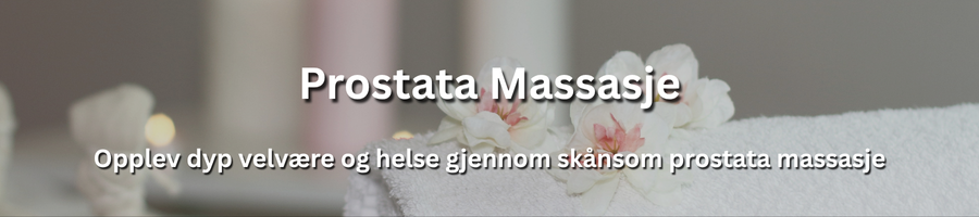 Diskret og trygg prostata massasje som fremmer helse og avslapning